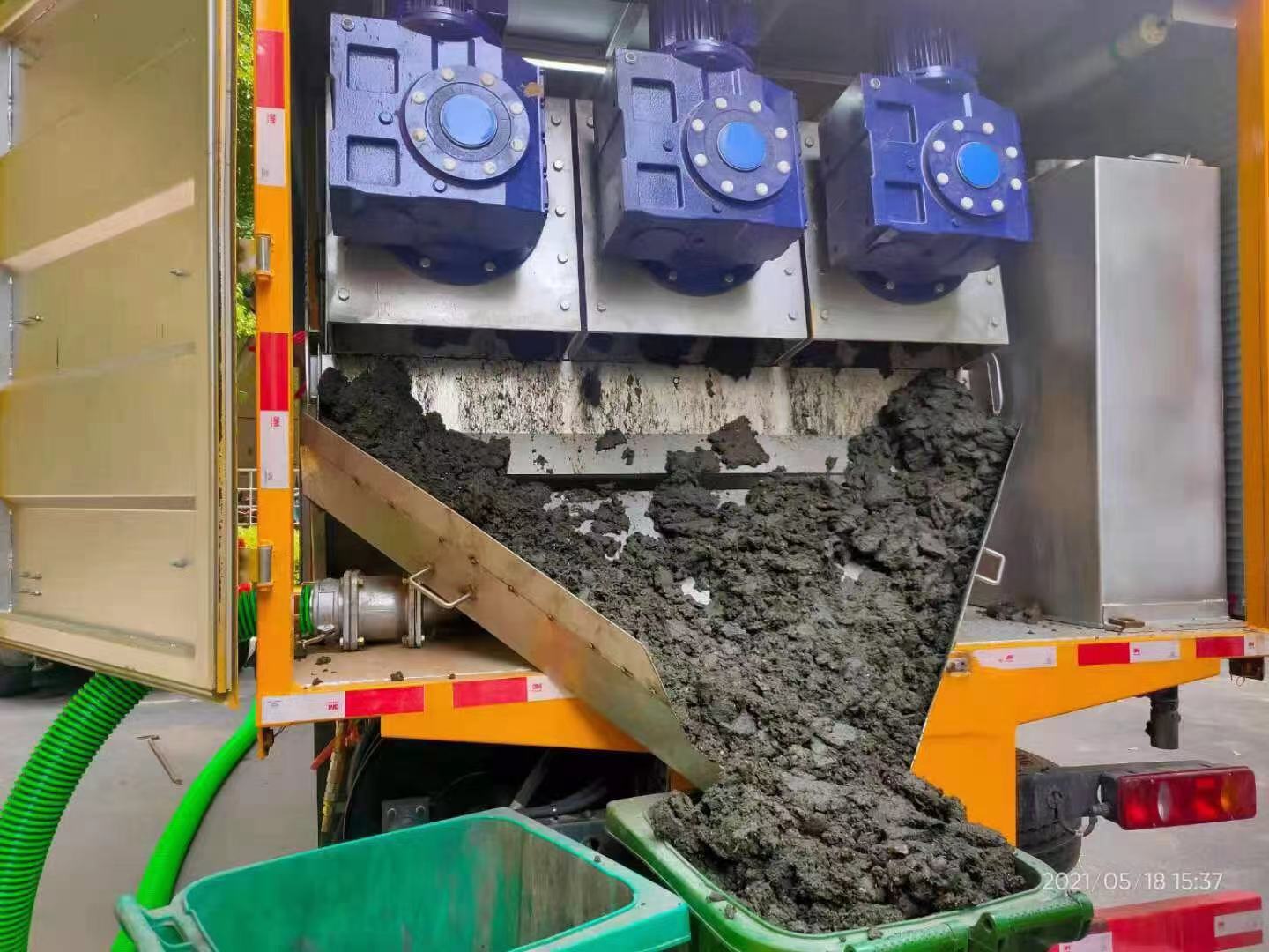 桐城化粪池清掏城市维护站-泥浆净化干湿分离处理